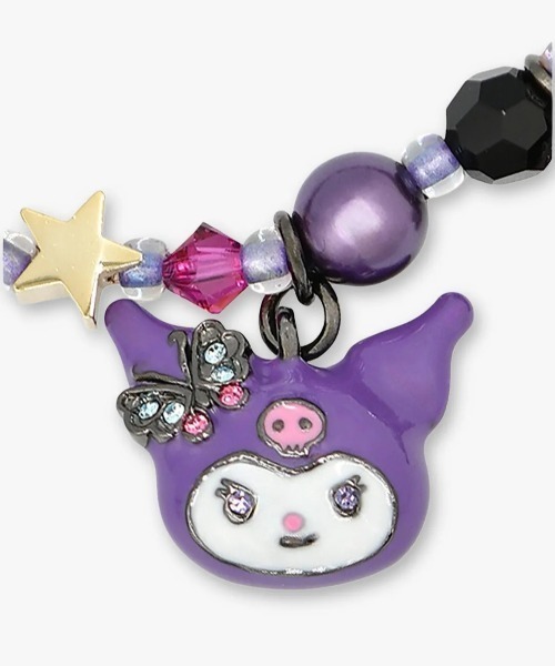 ANNA SUI(アナスイ)の「ANNA SUI×KUROMI ブレスレット(ブレスレット・レディース・パープル・FREE)」の3枚目の写真