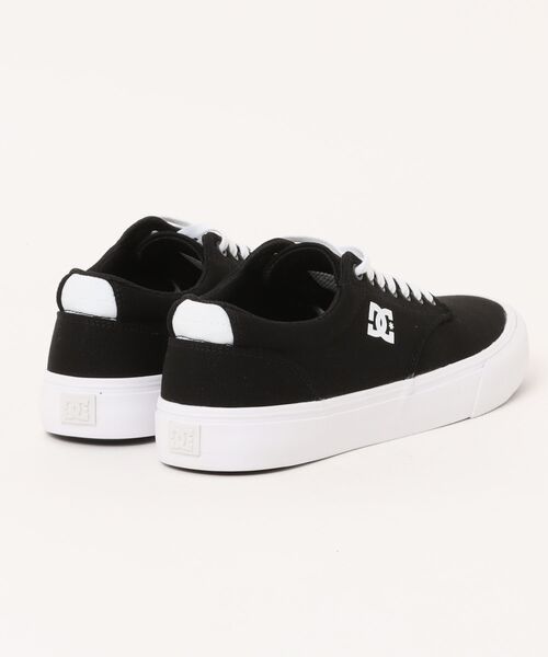 DC SHOES(ディーシーシューズ)の「DC SHOES ディーシーシューズ VARIAL メンズ キャンバススニーカー(バリアル) DM254605 BLK(スニーカー・メンズ・ブラック/キャメル・25.5cm/26.0cm/26.5cm/27.0cm/27.5cm/28.0cm/28.5cm/29.0cm)」の3枚目の写真