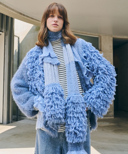 TEN by LA BELLE ETUDE】manyニッティングパターンカーディガン