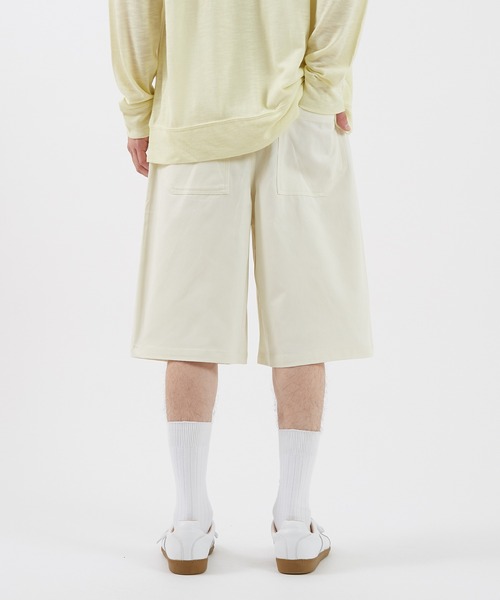 improves（インプローブス）の「ワイドシルエット バミューダパンツ（その他パンツ・メンズ・ホワイト/キナリ/ブラック/ベージュ/カーキ/サックスブルー/ネイビー/ライトグレー/グレー・MEDIUM/LARGE/X-LARGE）」の16枚目の写真