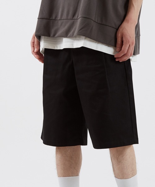 improves（インプローブス）の「ワイドシルエット バミューダパンツ（その他パンツ・メンズ・ホワイト/キナリ/ブラック/ベージュ/カーキ/サックスブルー/ネイビー/ライトグレー/グレー・MEDIUM/LARGE/X-LARGE）」の18枚目の写真