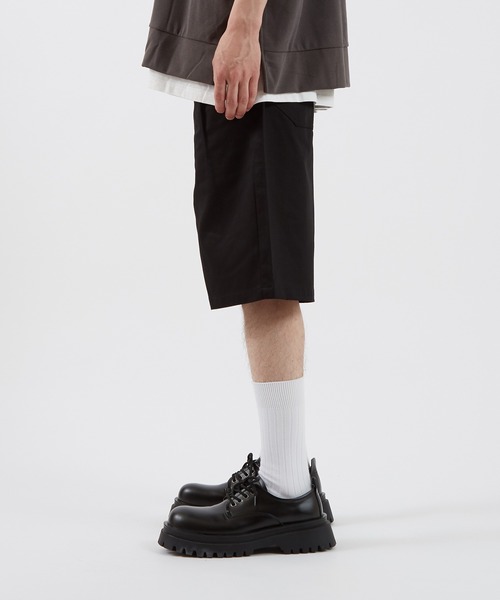 improves（インプローブス）の「ワイドシルエット バミューダパンツ（その他パンツ・メンズ・ホワイト/キナリ/ブラック/ベージュ/カーキ/サックスブルー/ネイビー/ライトグレー/グレー・MEDIUM/LARGE/X-LARGE）」の19枚目の写真