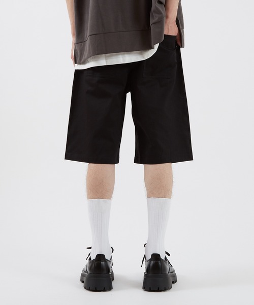 improves（インプローブス）の「ワイドシルエット バミューダパンツ（その他パンツ・メンズ・ホワイト/キナリ/ブラック/ベージュ/カーキ/サックスブルー/ネイビー/ライトグレー/グレー・MEDIUM/LARGE/X-LARGE）」の20枚目の写真