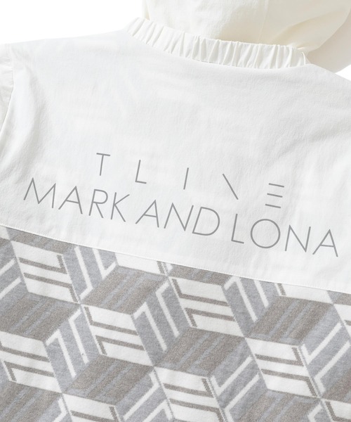 MARK & LONA（マークアンドロナ）の「GeoLine Hybrid Adupt Pullover | WOMEN（その他アウター・レディース・グリーン/ホワイト/ブラック・36）」の8枚目の写真
