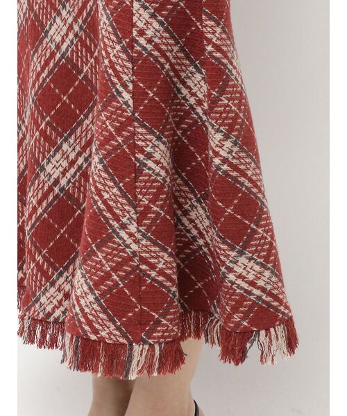 ビスチェワンピース CLASSY．コラボ】ビスチェコンビ シャツワンピース