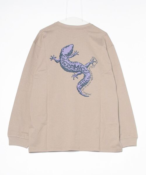 GRAMICCI×F-LAGSTUF-F/別注ロングスリーブTシャツ GECKO L/S TEE | ゲッコーロングスリーブTシャツ UNISEX(T