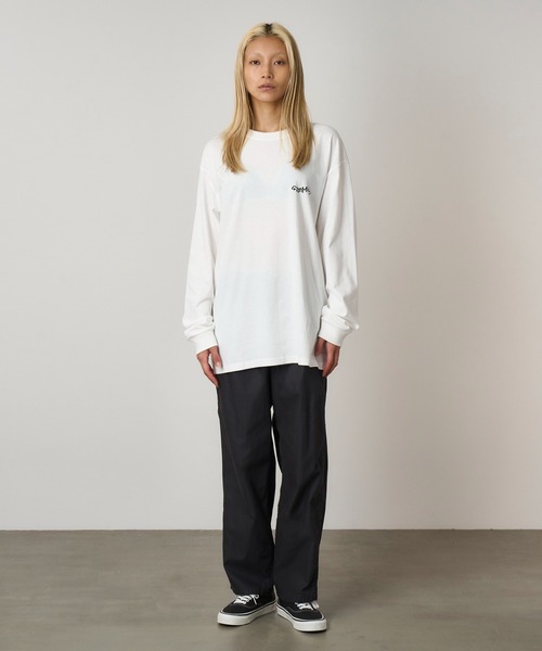 GRAMICCI×F-LAGSTUF-F/別注ロングスリーブTシャツ フラグスタフ×グラミチのコラボアイテムがフリークス ストアから