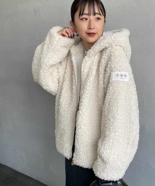 24AW TATRAS IPAMA ボア フード ジャケット Demi-Luxe BEAMS（デミルクス ビームス）【WEB限定】TATRAS / IPAMA