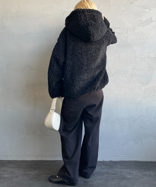 美品タトラスボアブルゾンフード付き TATRAS ブルゾン アウター 「WEB限定」TATRAS / IPAMA ボア