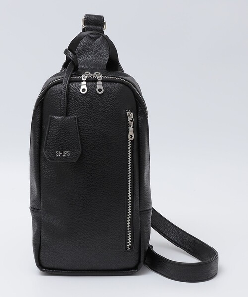 SHIPS（シップス）の「【WEB限定】SHIPS: 合成皮革 ワンショルダー バッグ（ショルダーバッグ・メンズ・キャメル/ネイビー/ブラック・ONE SIZE）」の13枚目の写真