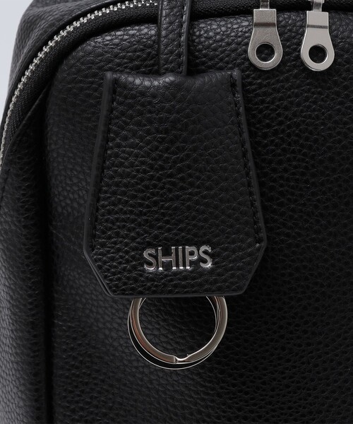 SHIPS（シップス）の「【WEB限定】SHIPS: 合成皮革 ワンショルダー バッグ（ショルダーバッグ・メンズ・キャメル/ネイビー/ブラック・ONE SIZE）」の22枚目の写真
