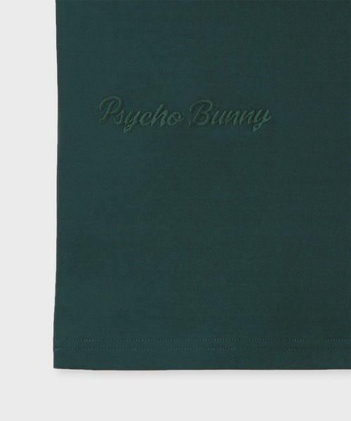Psycho Bunny（サイコバニー）の「ワンポイント シルケットスムースＴシャツ（Tシャツ/カットソー・メンズ・コーラル/ブラック/ケリーグリーン/ホワイト・MEDIUM/SMALL/LARGE/X-LARGE）」の22枚目の写真