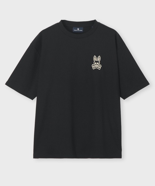 Psycho Bunny（サイコバニー）の「ワンポイント シルケットスムースＴシャツ（Tシャツ/カットソー・メンズ・コーラル/ブラック/ケリーグリーン/ホワイト・MEDIUM/SMALL/LARGE/X-LARGE）」の13枚目の写真
