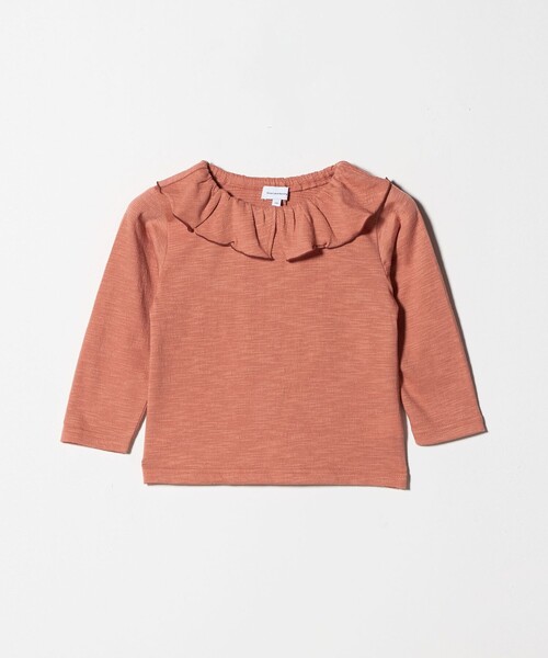 green label relaxing（グリーンレーベルリラクシング）の「エリ付きトップス / キッズ  100㎝-160㎝（Tシャツ/カットソー・キッズ・ブラック/シャーベット/ライム・160cm/110cm/150cm/100cm/140cm/130cm/120cm）」の16枚目の写真