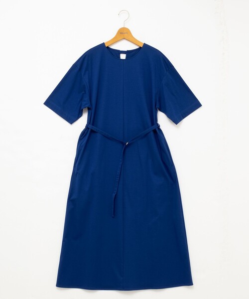 NOLLEY’S(ノーリーズ)の「ウォッシャブルシルケットスムース5分袖ワンピース(ワンピース・レディース・ネイビー/チャコールグレー/ロイヤルブルー・38)」の20枚目の写真