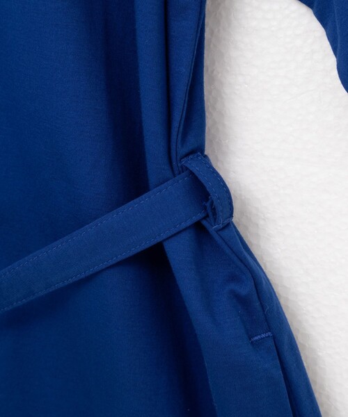 NOLLEY’S(ノーリーズ)の「ウォッシャブルシルケットスムース5分袖ワンピース(ワンピース・レディース・ネイビー/チャコールグレー/ロイヤルブルー・38)」の22枚目の写真