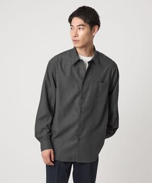 green label relaxing | 【WEB限定】ピーチツイル ジャストルーズ シャツ -防シワ-(シャツ/ブラウス)