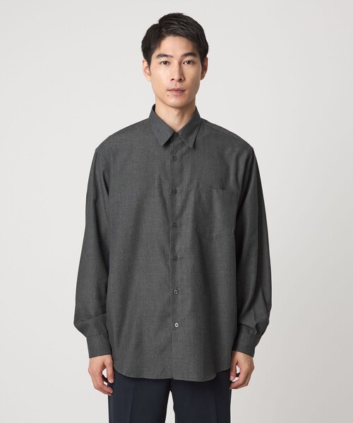 今期購入◎新品未使用♪green label relaxingシャツ☆重ねて冬も green label relaxing / グリーンレーベル リラクシング