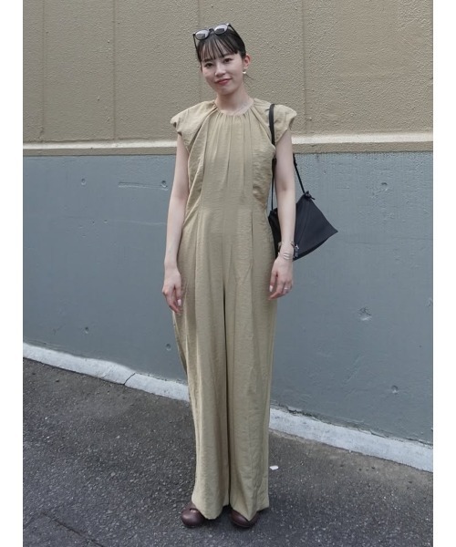 MANOF(マノフ)ブラウン カシュクール オールインワン セール】TAILORED ALL IN ONE（つなぎ/オールインワン）｜MANOF