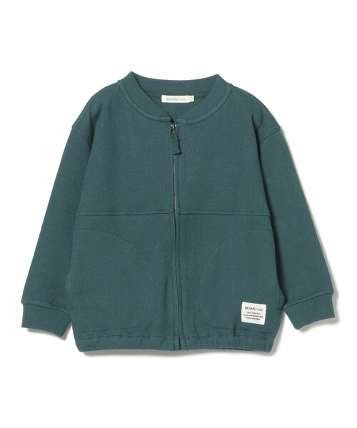BEAMS mini（ビームスミニ）の「ジップアップ スウェット 2025FW（90～140cm）（カーディガン/ボレロ・キッズ・グリーン系その他4/ブラウン系その他5・140/130/120/110/100/90）」の18枚目の写真