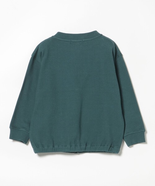 BEAMS mini（ビームスミニ）の「ジップアップ スウェット 2025FW（90～140cm）（カーディガン/ボレロ・キッズ・グリーン系その他4/ブラウン系その他5・140/130/120/110/100/90）」の19枚目の写真