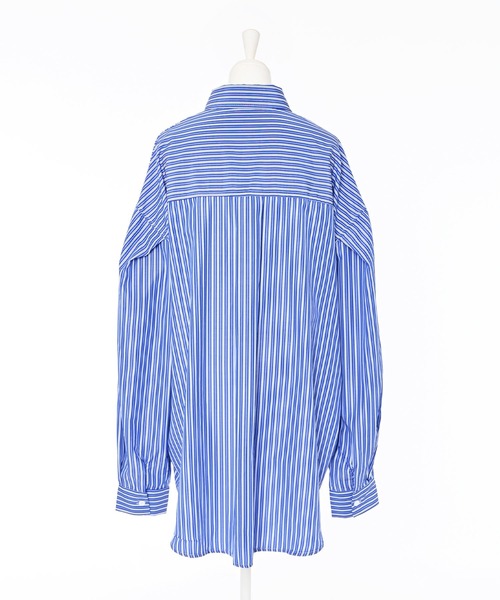 Narcissus(ナルシス)の「【シュシュセット】オーバーシャツ/ストライプシャツ(シャツ/ブラウス・レディース・マルチ/ホワイト・FREE)」の19枚目の写真
