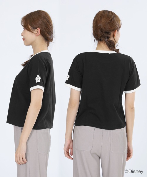 ミニーマウスアイコンデザイン Tシャツ（Tシャツ/カットソー）｜MARY