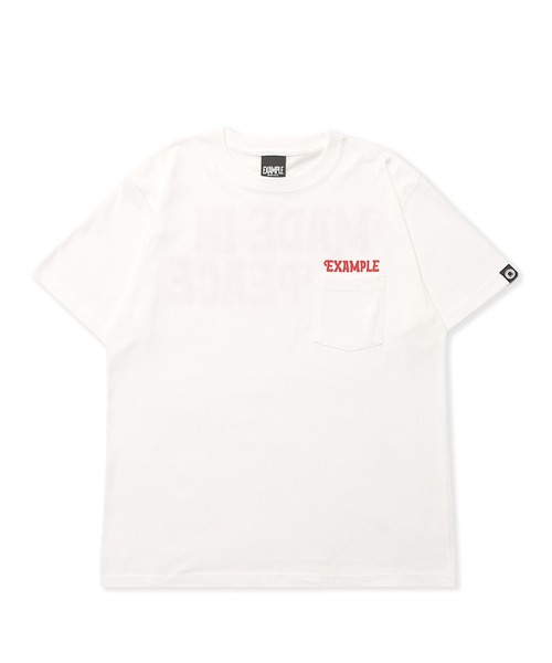 EXAMPLE（エグザンプル）の「EXAMPLE M.I.P S/S TEE（Tシャツ/カットソー・メンズ・アッシュ/ブラック/ホワイト/ネイビー・M/L/XL）」の6枚目の写真