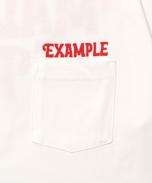 EXAMPLE（エグザンプル）の「EXAMPLE M.I.P S/S TEE（Tシャツ/カットソー・メンズ・アッシュ/ブラック/ホワイト/ネイビー・M/L/XL）」の8枚目の写真