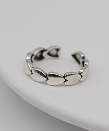 ハート メタル リング