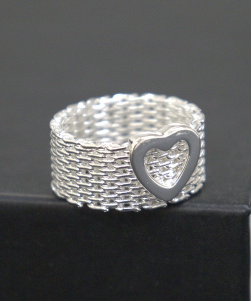 Vini(ヴィニ)の「ハート メタル リング(リング・レディース・シルバー/シルバー系その他/シルバー系その他2・FREE)」の3枚目の写真