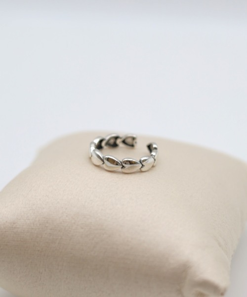 Vini(ヴィニ)の「ハート メタル リング(リング・レディース・シルバー/シルバー系その他/シルバー系その他2・FREE)」の5枚目の写真
