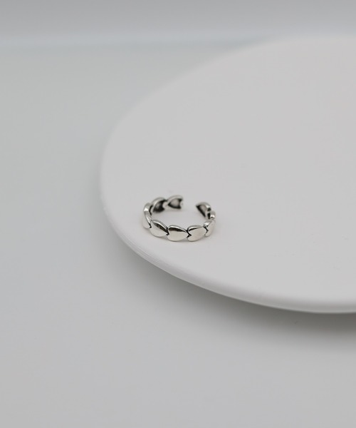 Vini(ヴィニ)の「ハート メタル リング(リング・レディース・シルバー/シルバー系その他/シルバー系その他2・FREE)」の9枚目の写真