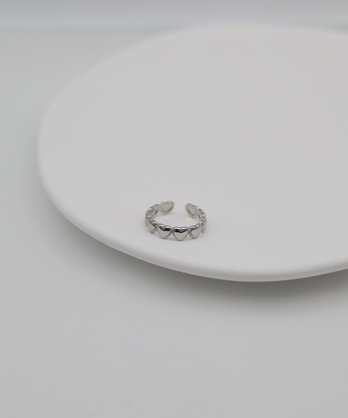 Vini(ヴィニ)の「ハート メタル リング(リング・レディース・シルバー/シルバー系その他/シルバー系その他2・FREE)」の7枚目の写真