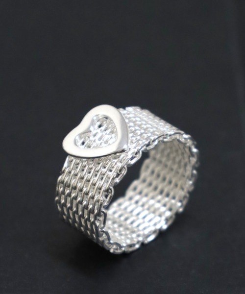 Vini(ヴィニ)の「ハート メタル リング(リング・レディース・シルバー/シルバー系その他/シルバー系その他2・FREE)」の13枚目の写真