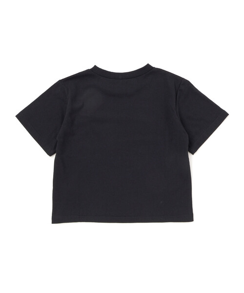 ZIDDY（ジディ）の「シアーカーディガン＆半袖ロゴTシャツ(130~160cm)（カーディガン/ボレロ・キッズ・ブラック/グレー・140cm/150cm/FREE/130cm）」の21枚目の写真