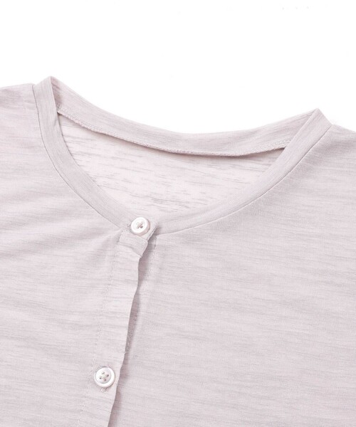 ZIDDY（ジディ）の「シアーカーディガン＆半袖ロゴTシャツ(130~160cm)（カーディガン/ボレロ・キッズ・ブラック/グレー・140cm/150cm/FREE/130cm）」の22枚目の写真