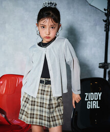 ZIDDY | シアーカーディガン＆半袖ロゴTシャツ(130~160cm)(カーディガン/ボレロ)