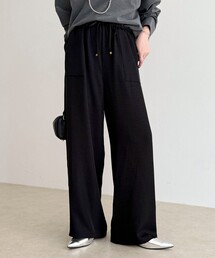 ツイルサテンイージーパンツ