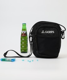 GERRY 撥水加工 縦型 ショルダーバッグ スクエアショルダー 男女兼用