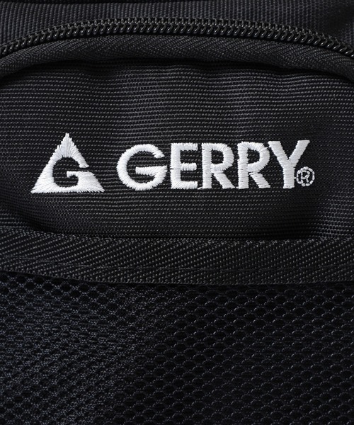 GERRY(ジェリー)の「GERRY 撥水加工 縦型 ショルダーバッグ スクエアショルダー 男女兼用(ショルダーバッグ・メンズ・ブラック/ホワイト・FREE)」の5枚目の写真