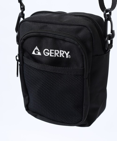 GERRY(ジェリー)の「GERRY 撥水加工 縦型 ショルダーバッグ スクエアショルダー 男女兼用(ショルダーバッグ・メンズ・ブラック/ホワイト・FREE)」の6枚目の写真
