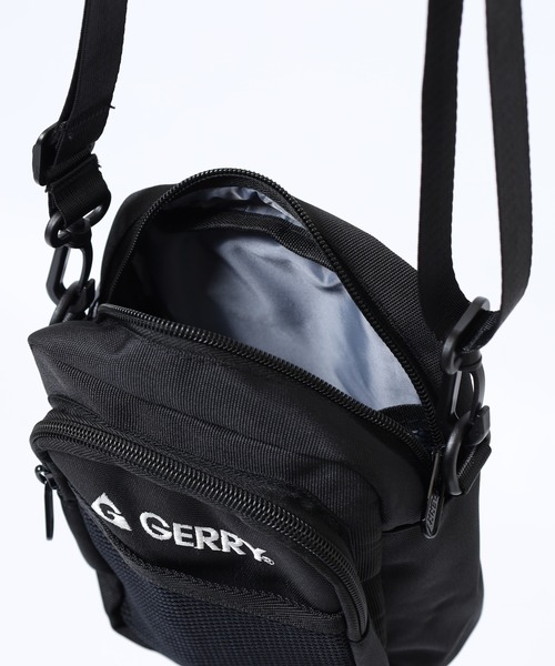 GERRY(ジェリー)の「GERRY 撥水加工 縦型 ショルダーバッグ スクエアショルダー 男女兼用(ショルダーバッグ・メンズ・ブラック/ホワイト・FREE)」の15枚目の写真