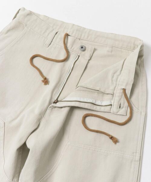 FORK&SPOON（フォークアンドスプーン）の「FORK&SPOON　ガーメントダイツイルダブルニーパンツ（その他パンツ・メンズ・アイボリー/チャコールグレー・4/5）」の19枚目の写真