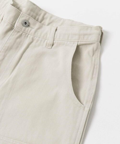 FORK&SPOON（フォークアンドスプーン）の「FORK&SPOON　ガーメントダイツイルダブルニーパンツ（その他パンツ・メンズ・アイボリー/チャコールグレー・4/5）」の20枚目の写真