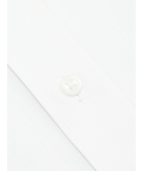 TAKA-Q(タカキュー)の「ワイシャツ メンズ ストレッチ 吸水速乾 ノンアイロン ボタンダウン 長袖 ビジネス ドレス NEWスタンダードフィット(ビジネスシャツ・メンズ・ホワイト・首回り39cm-裄丈80cm/首回り39cm-裄丈84cm/首回り41cm-裄丈82cm/首回り41cm-裄丈86cm/首回り43cm-裄丈82cm/首回り43cm-裄丈86cm/首回り37cm-裄丈80cm/首回り45cm-裄丈86cm)」の7枚目の写真