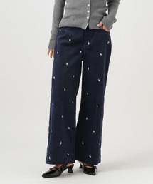 BAYFLOW | [トレンドライク]刺繍コーデュロイパンツ(その他パンツ)