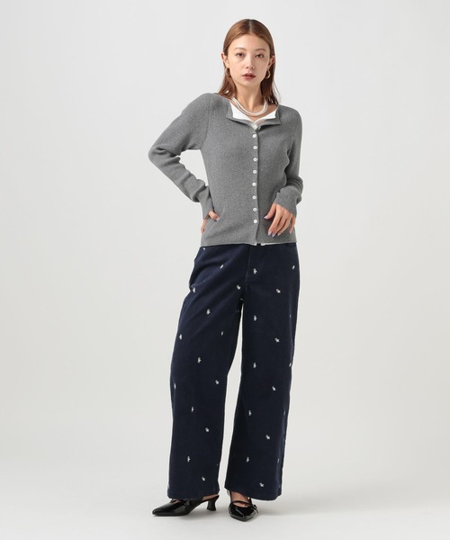 セール】[トレンドライク]刺繍コーデュロイパンツ（その他パンツ