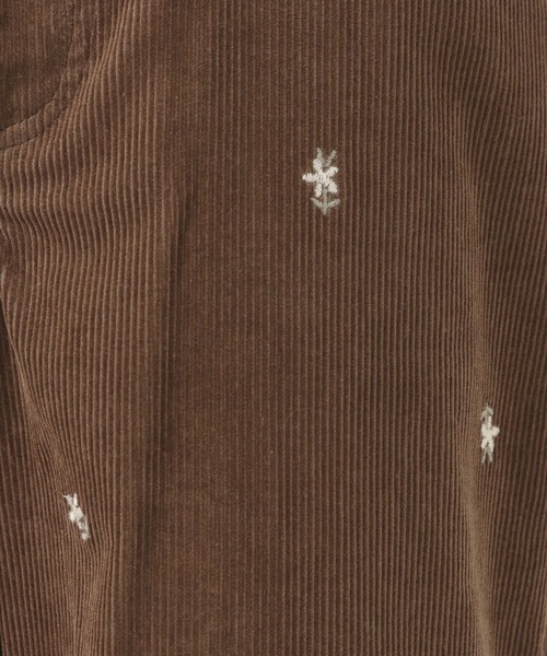 BAYFLOW（ベイフロー）の「[トレンドライク]刺繍コーデュロイパンツ（その他パンツ・レディース・ネイビー/ブラウン・SMALL/MEDIUM）」の18枚目の写真