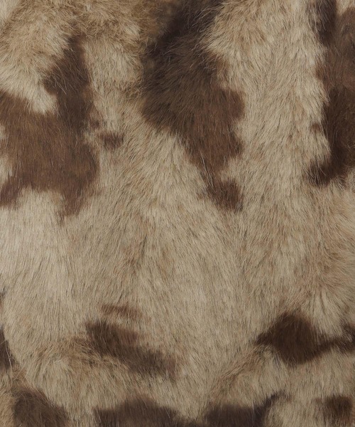 niko and...（ニコアンド）の「フサフサアソートファーブルゾン（ブルゾン・レディース・グレー/ブラウン/ライトグレー・MEDIUM/LARGE）」の18枚目の写真